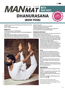 Ravi Dixit: Man On The Mat: Dhanurasana
